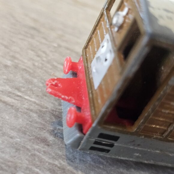 VTG 90s Thomas & Friends ERTL Pull‎ Along Trains Diesel 10 Donald Toby Diecast - Picture 5 of 11